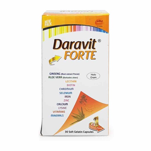 [Website] Daravite Forte (Multivitamin )Capsules x 5