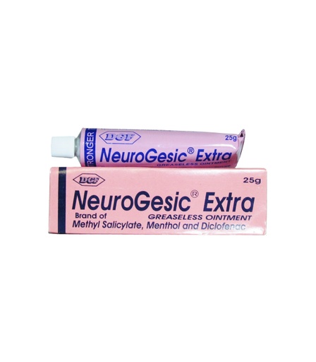 [Website] Neurogesic Extra 25 (Methylsalicylate + Diclofenac )25g