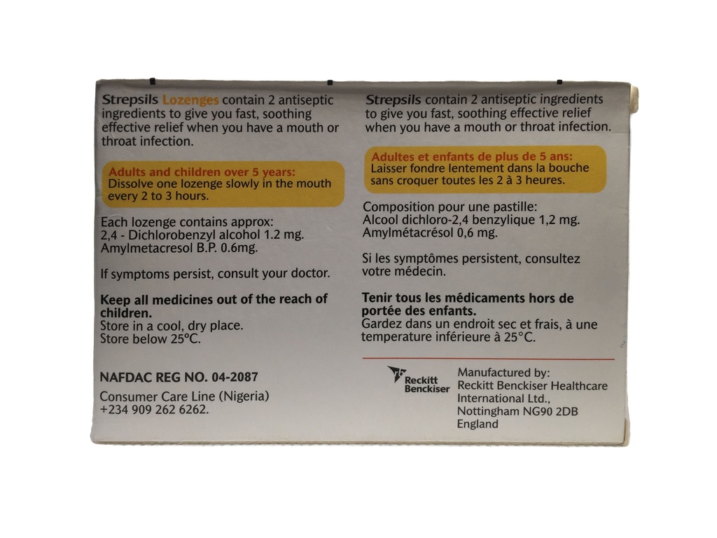 Strepsils Lozenges (Original)