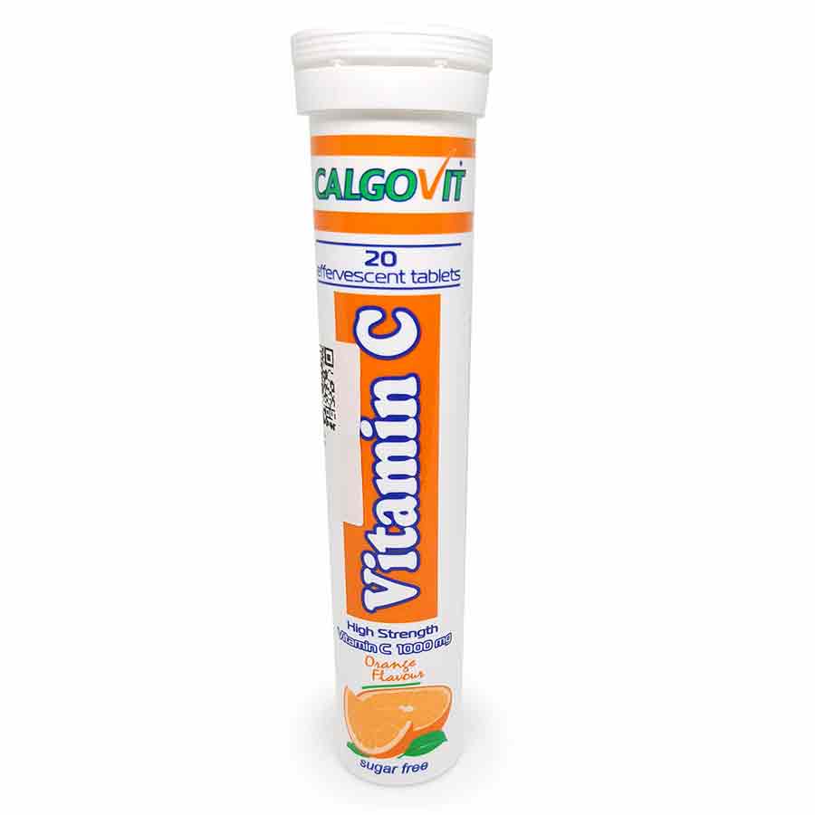 Calgovit 1000 (Vitamin C 1000mg) Effervescent Orange flavor