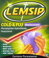 Lemsip Cold And Flu Drink X 1