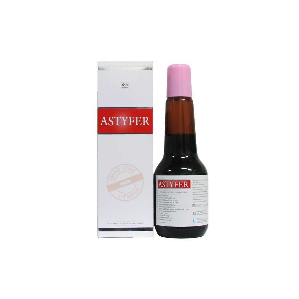 Astyfer (Aminoacids + Multivitamin + Iron) Syrup X 200mls