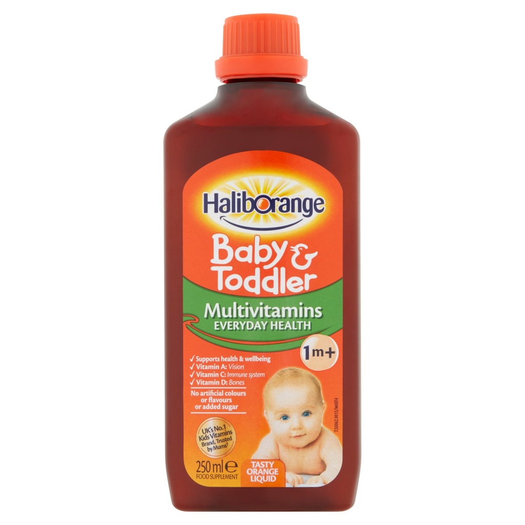 Haliborange Baby Toddler( Multivitamin) 250mls X 1