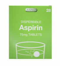 Aspar (Aspirin Dispersible 75mg ) Tablets x28