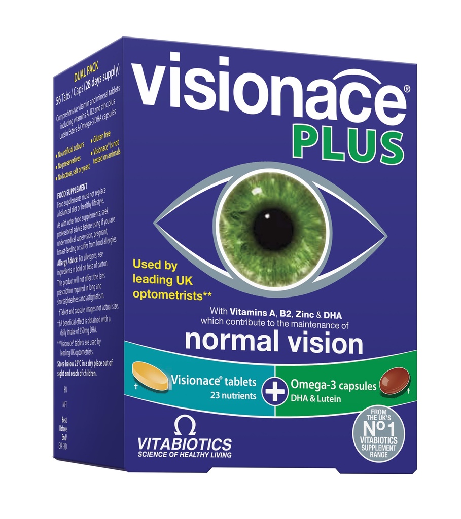 Visionace Plus (Multivitamin) Capsules x14