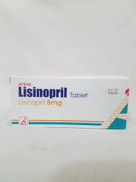 Afrab (Lisinopril 5mg) Tablets x 10