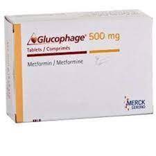 Glucophage (Metformin 500mg) Tablets x15
