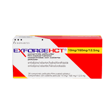 Exforge HCT (Amlodipine /Valsartan/Hydrochlorthiazide 10/160/12.5) Tablets x14