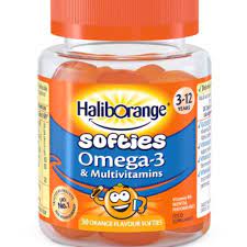 HalibOrange Omega-3 (3-12years) Softies x 30