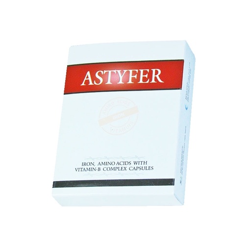 [Website] Astyfer (Aminoacids/ Multivitamin + Iron) Capsule X 20